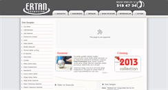 Desktop Screenshot of ertanpromosyon.com